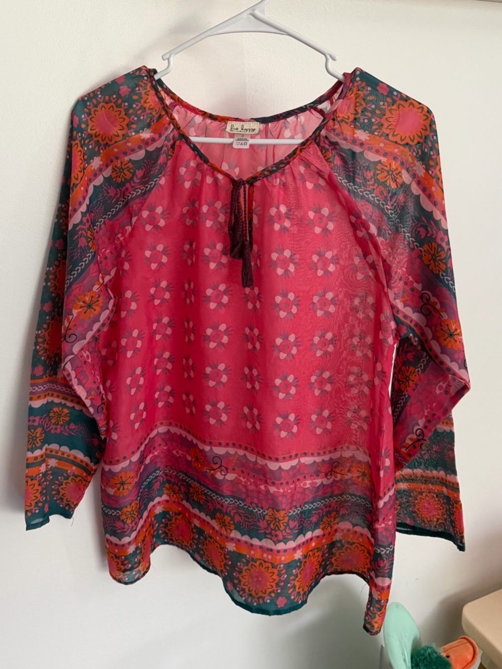 Natural life blouse